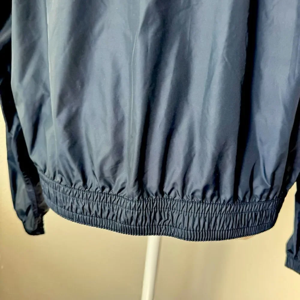 Tommy Hilfiger Blue Nylon Bomber Jacket Size XL